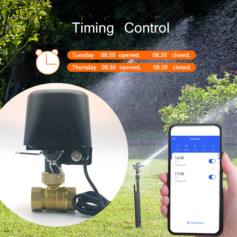 Tuya WiFi or Zigbee Water Valv - Smart Garden Water のレビューと価格